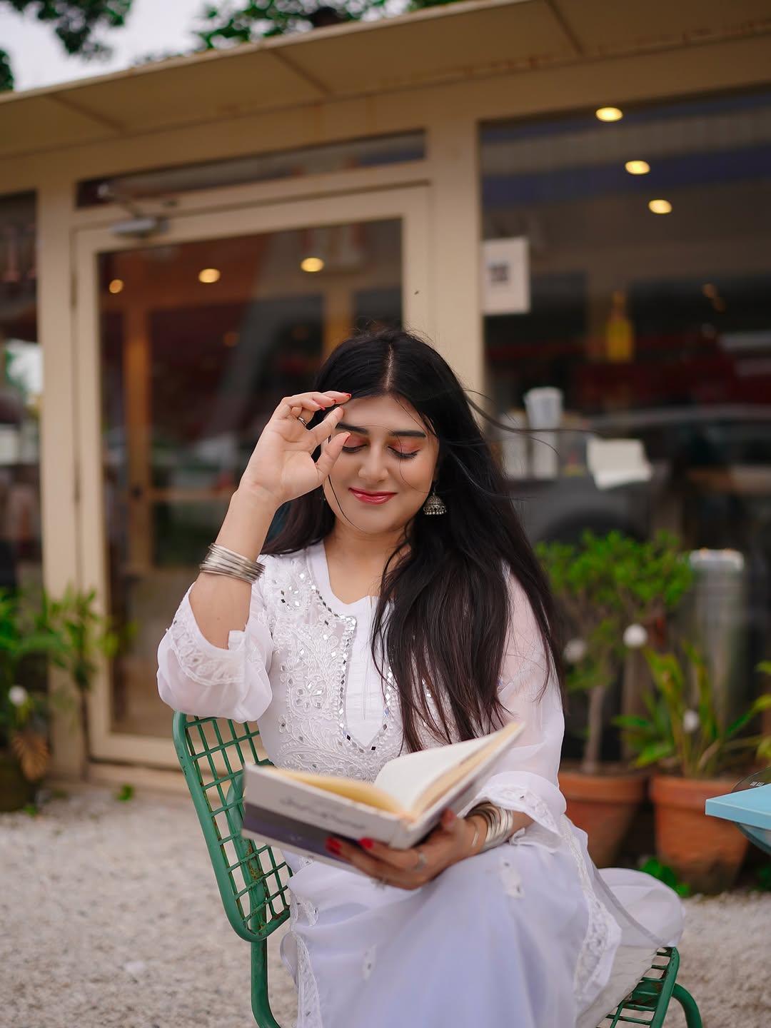 White Embroidered Kurta – Graceful Formal & Festive Wear